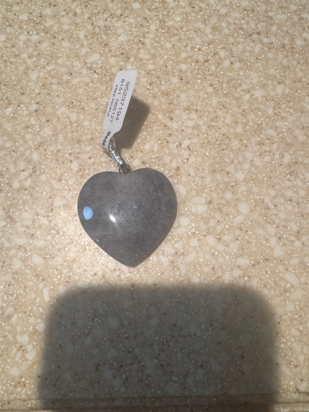 Free People Heart Bag Charm. NWT!!!